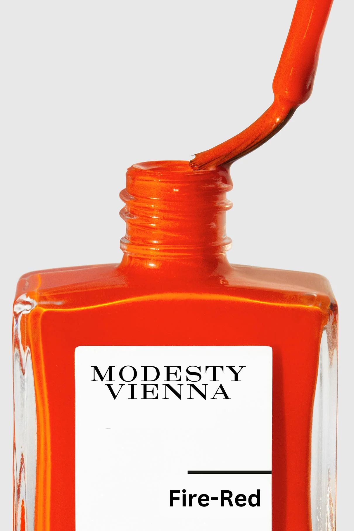 Halal Nail Polish - Fire-Red 15ML