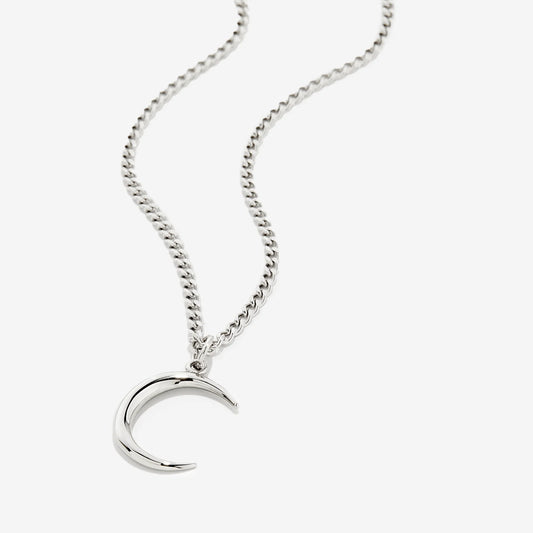 Crescent Moon Necklace - MEN