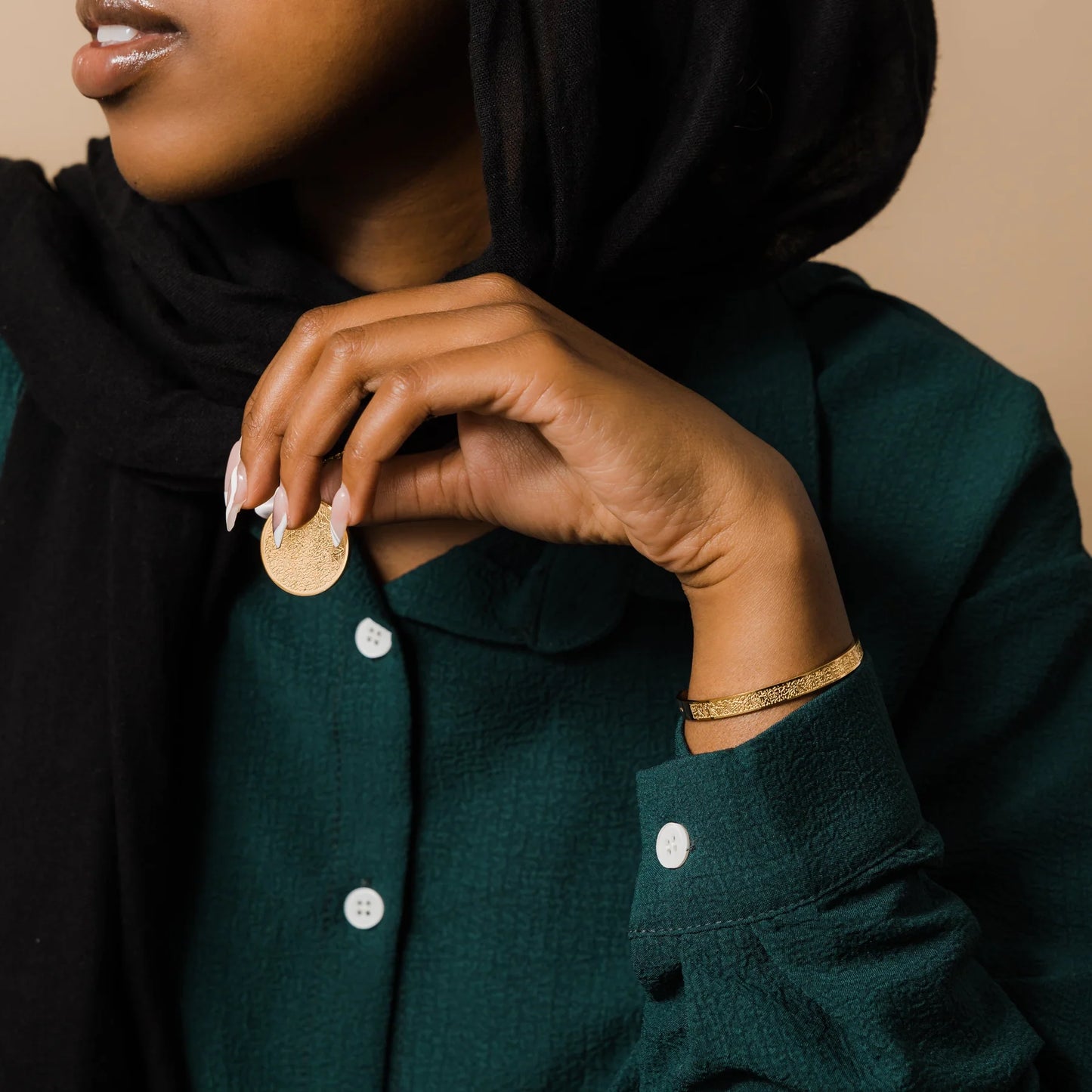 18K Gold Plated Ayatul Kursi Bracelet