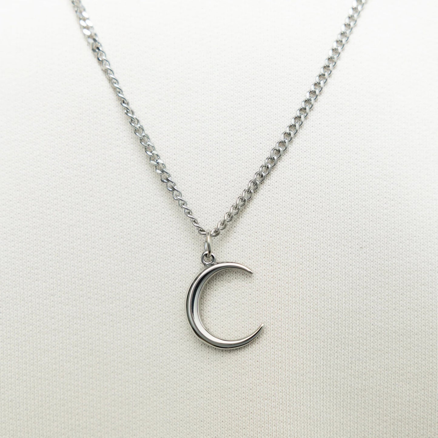 Crescent Moon Necklace - MEN