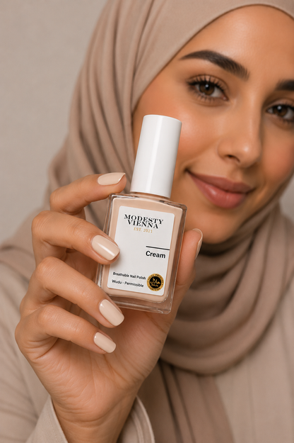 Halal Nail Polish - Cream 15ML