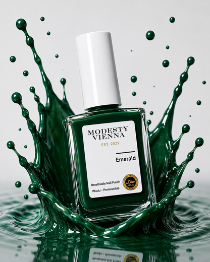 Halal Nail Polish - Emerald 15ML