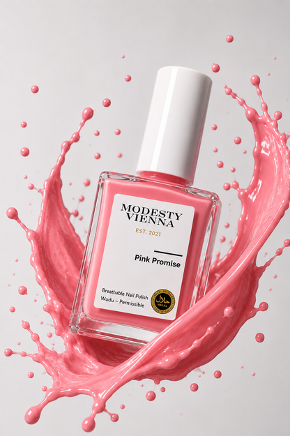Halal Nail Polish - Pink Promise 15ML
