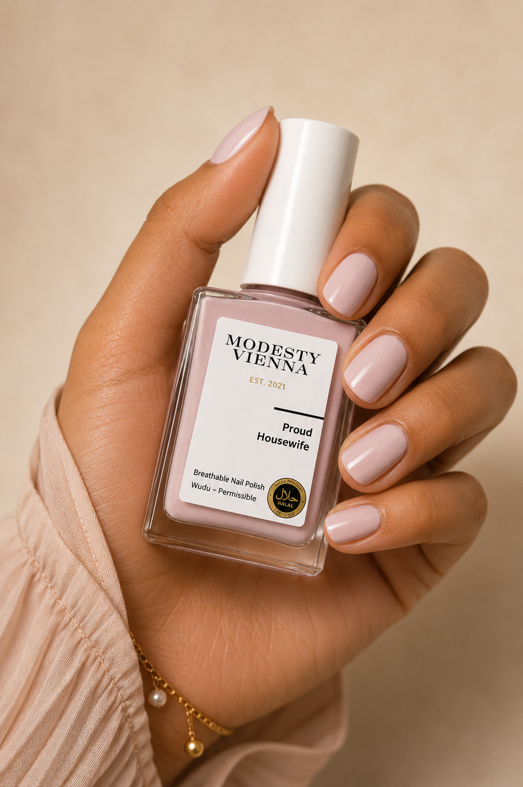 Halal Nail Polish - Proud Housewife 15ML