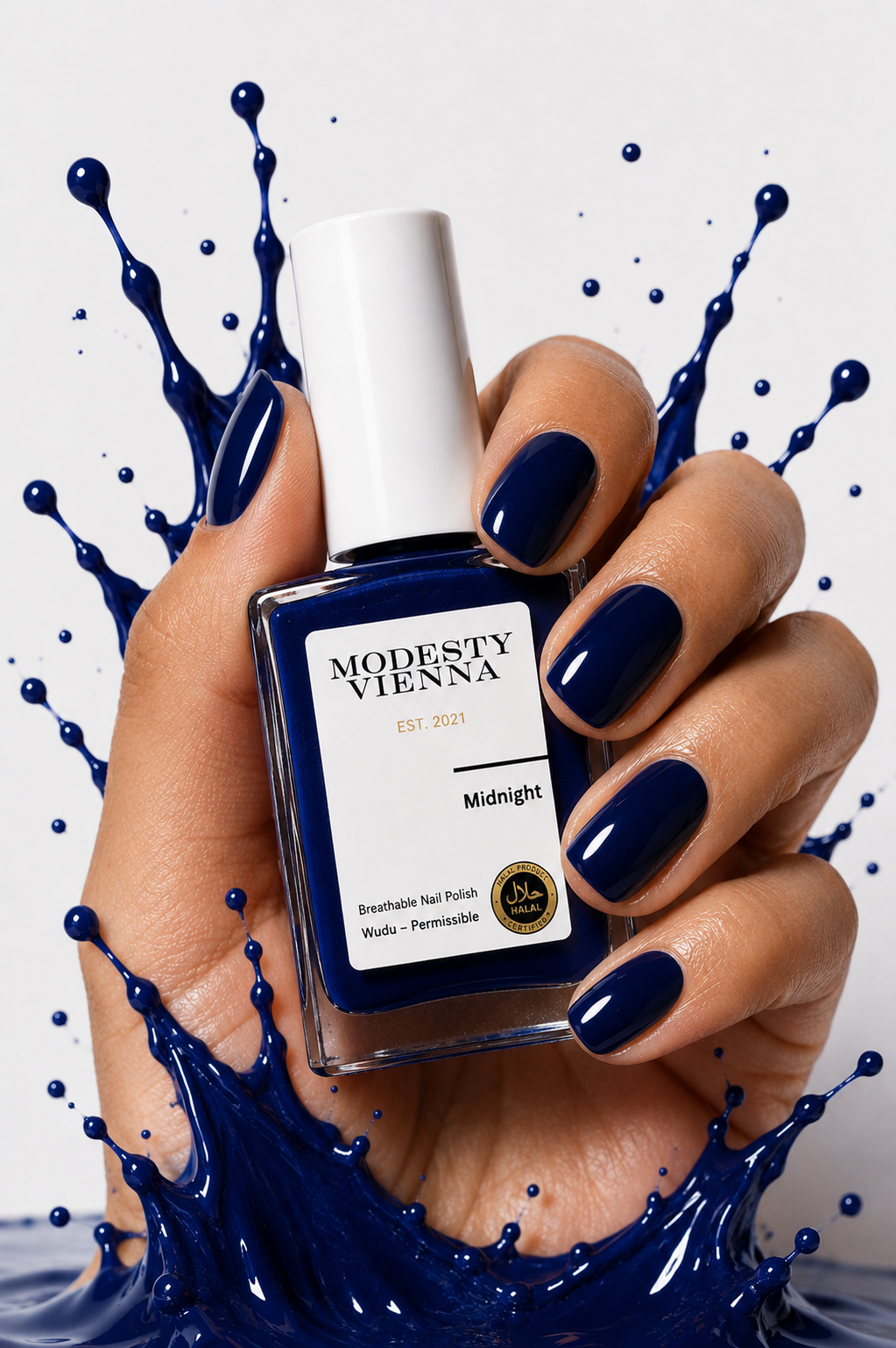 Halal Nail Polish - Midnight 15ML