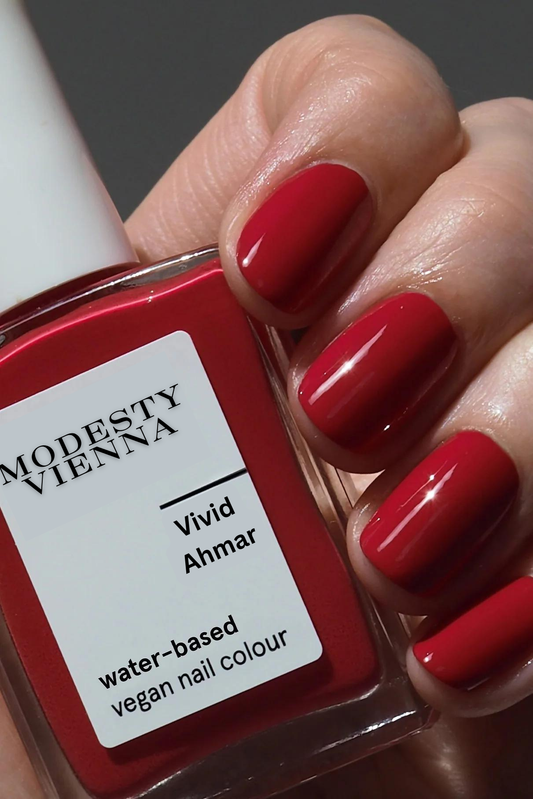 Halal Nail Polish - Vivid Ahmar 15ML