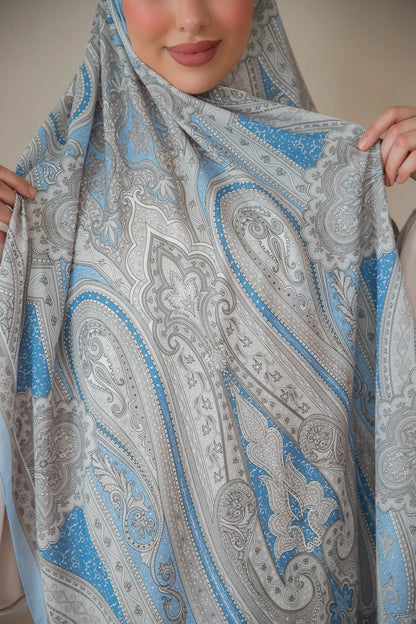 Soft Bohéme Hijab - Hagia Sophia Blue