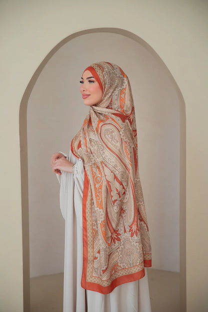 Soft Bohéme Hijab - Amber