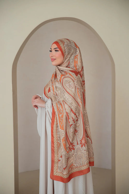 Soft Bohéme Hijab - Amber