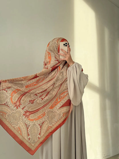 Soft Bohéme Hijab - Amber