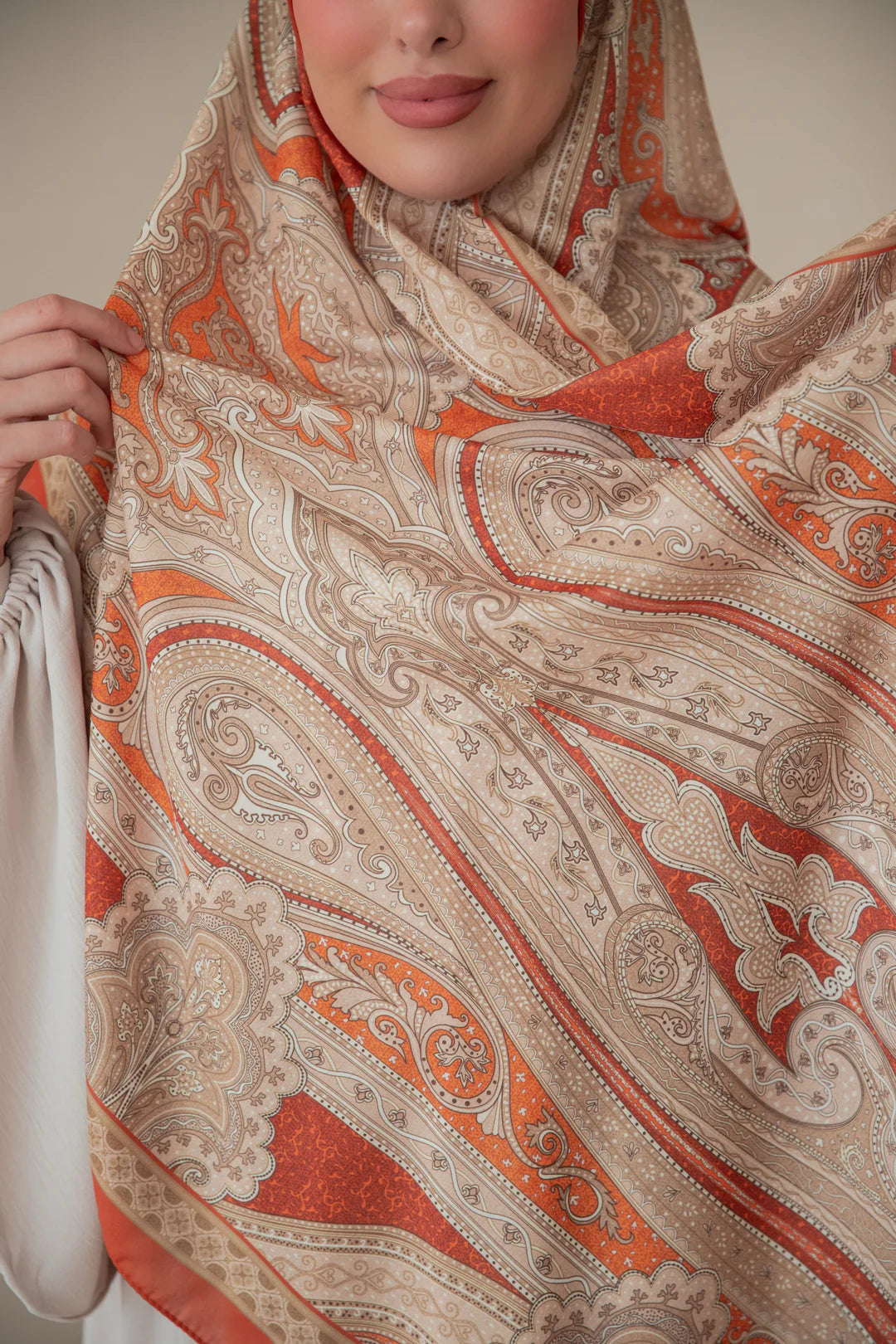 Soft Bohéme Hijab - Amber
