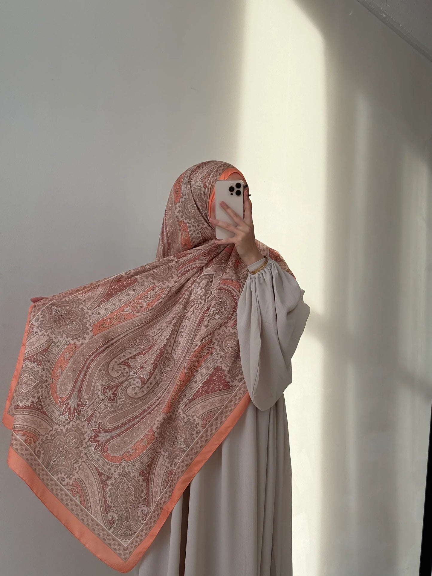 Soft Bohéme Hijab - Sunset Vibes