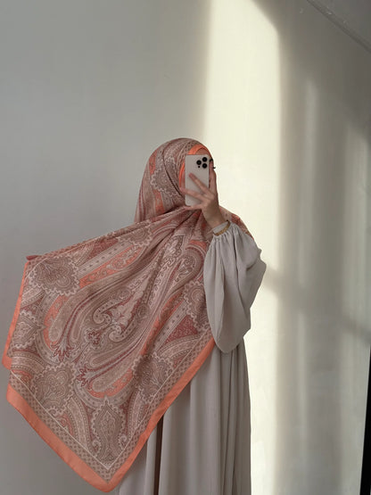 Soft Bohéme Hijab - Sunset Vibes