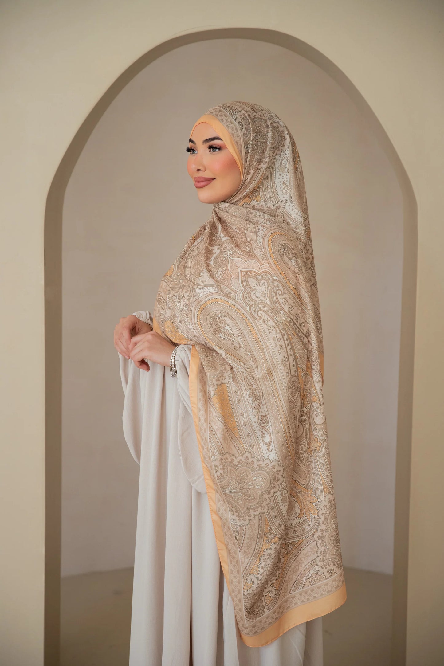 Soft Bohéme Hijab - Attar