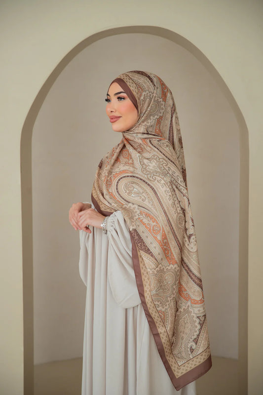 Soft Bohéme Hijab - Curcuma