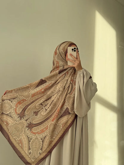 Soft Bohéme Hijab - Curcuma