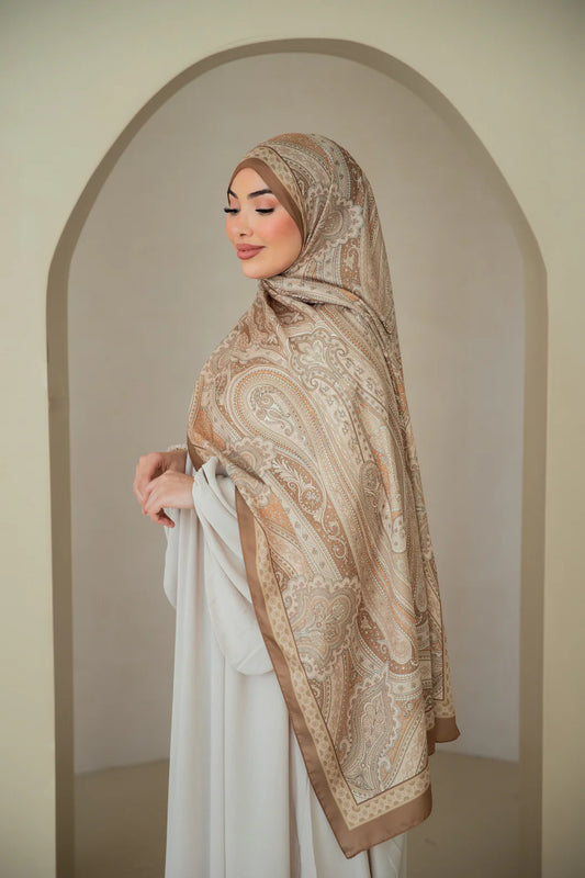 Soft Bohéme Hijab - Sandy