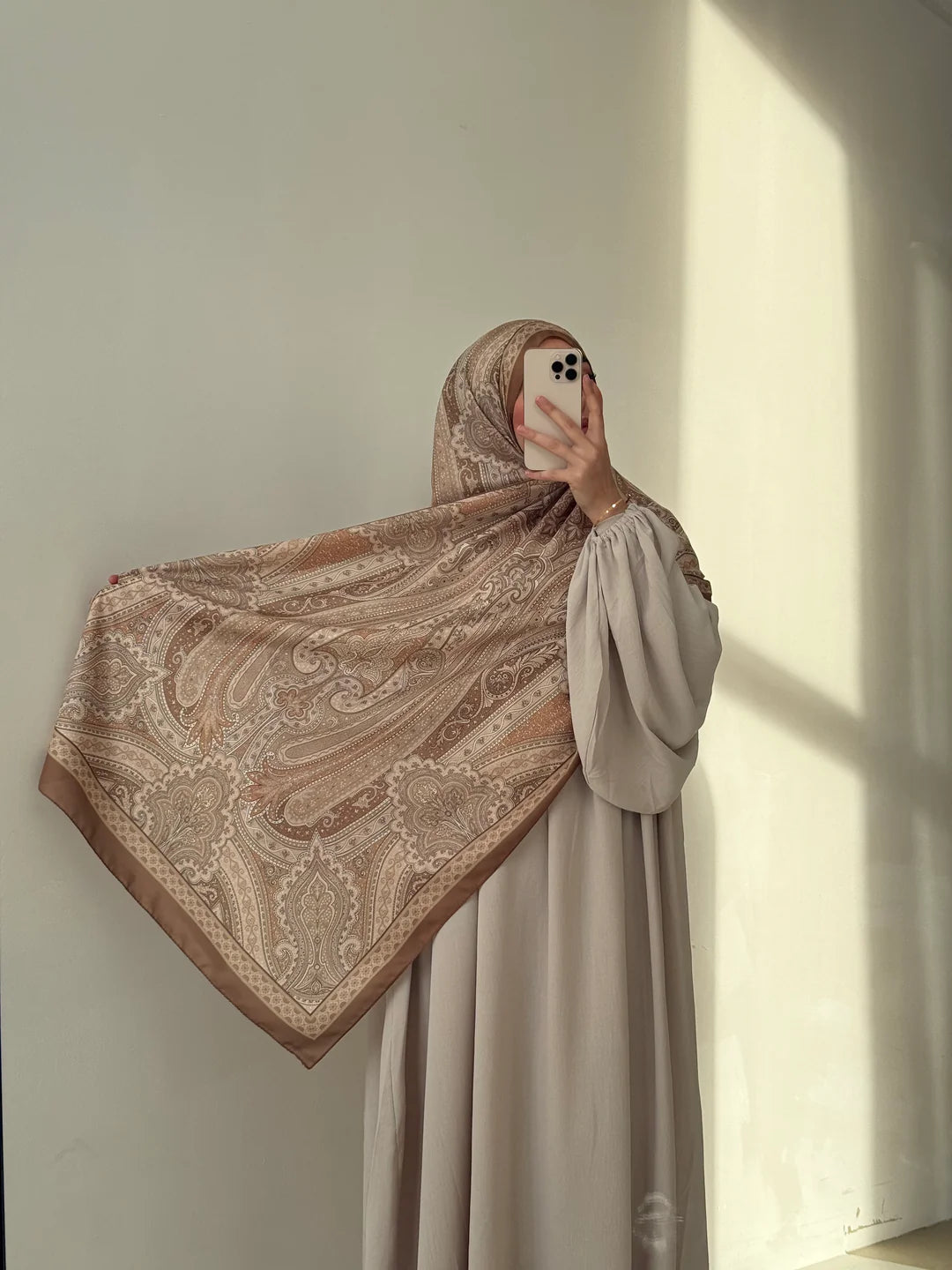Soft Bohéme Hijab - Sandy
