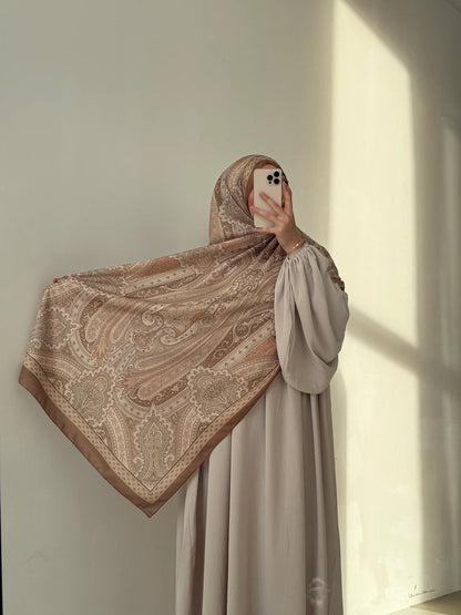 Soft Bohéme Hijab - Sandy