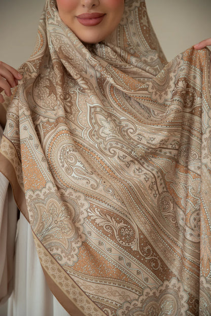 Soft Bohéme Hijab - Sandy